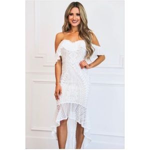 White Midi Dress